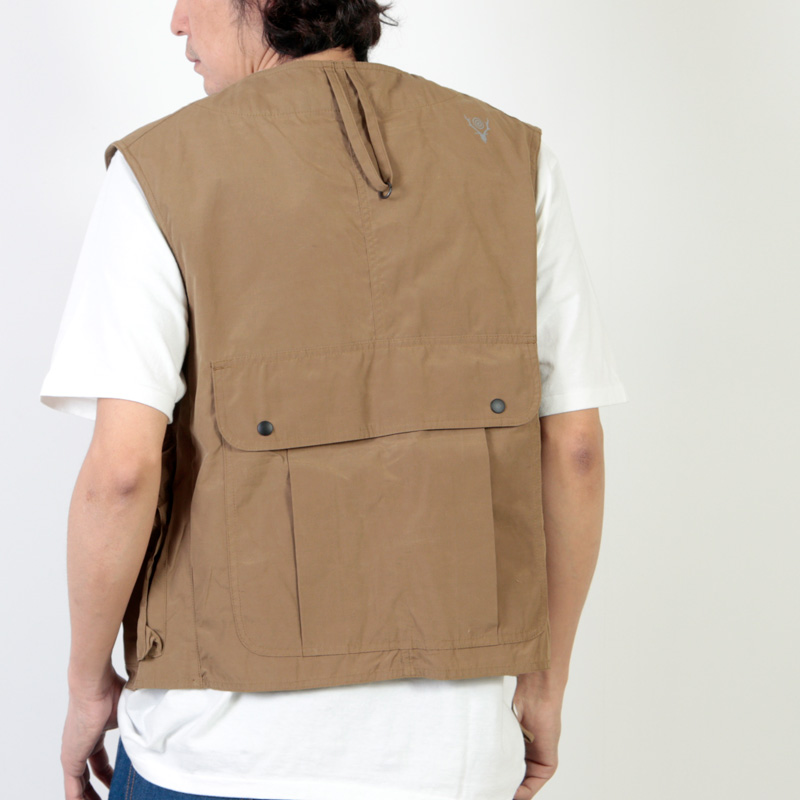 South2 West8 (サウスツーウエストエイト) Tenkara Vest - Wax Coating