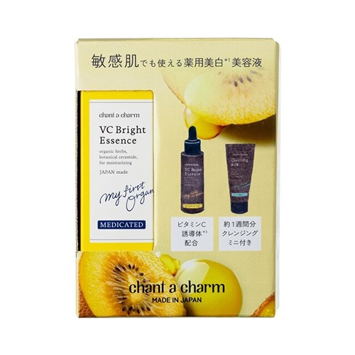 chant a charm】薬用VCブライトエッセンス＆クレンジングミルクミニ