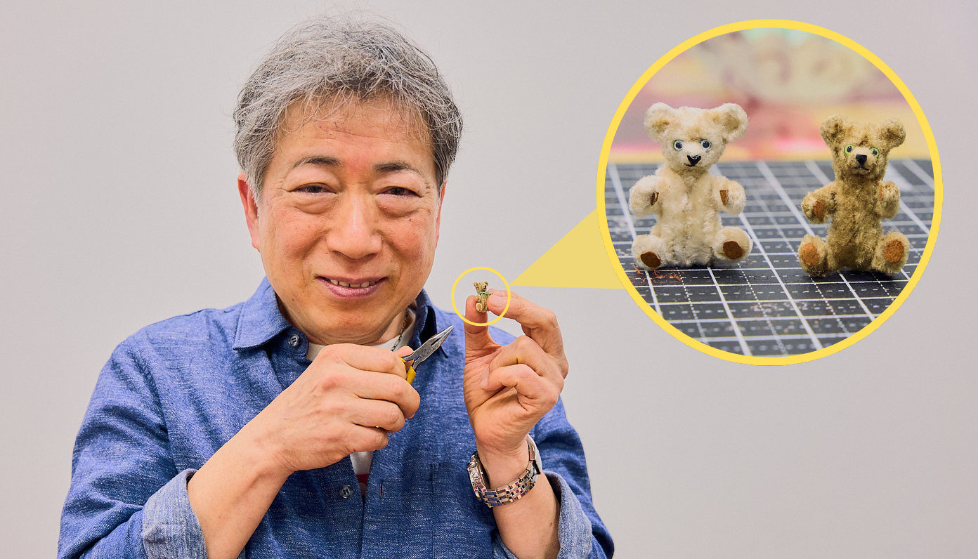 たった3本のモールが「命あるクマ」に変身。モールベアづくりを国本