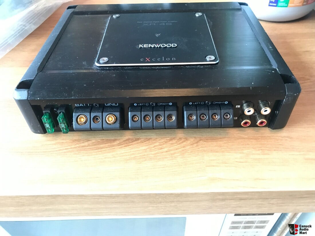 KENWOOD ケンウッド excelon XR-4S アンプ KENWOOD 4chデジタルアンプ