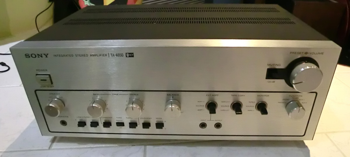 Used Sony TA-4650 Integrated amplifiers for Sale | HifiShark.com