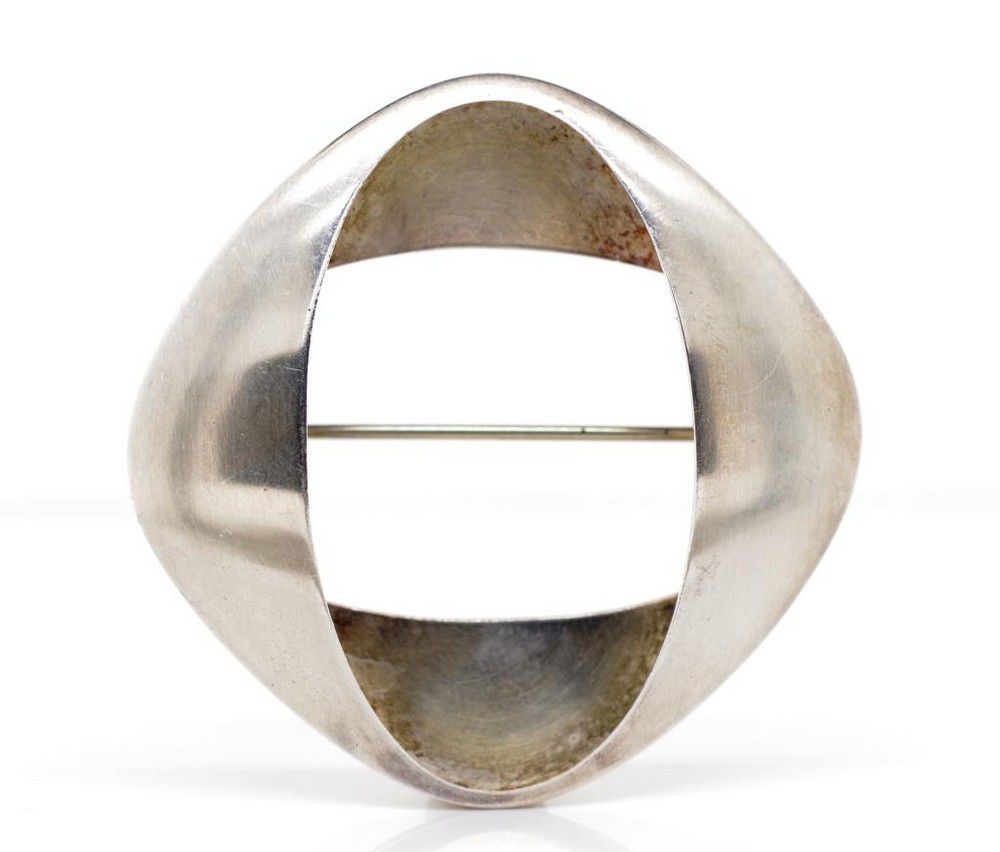 Georg Jensen Sterling Silver Brooch by Henning Koppel - Brooches