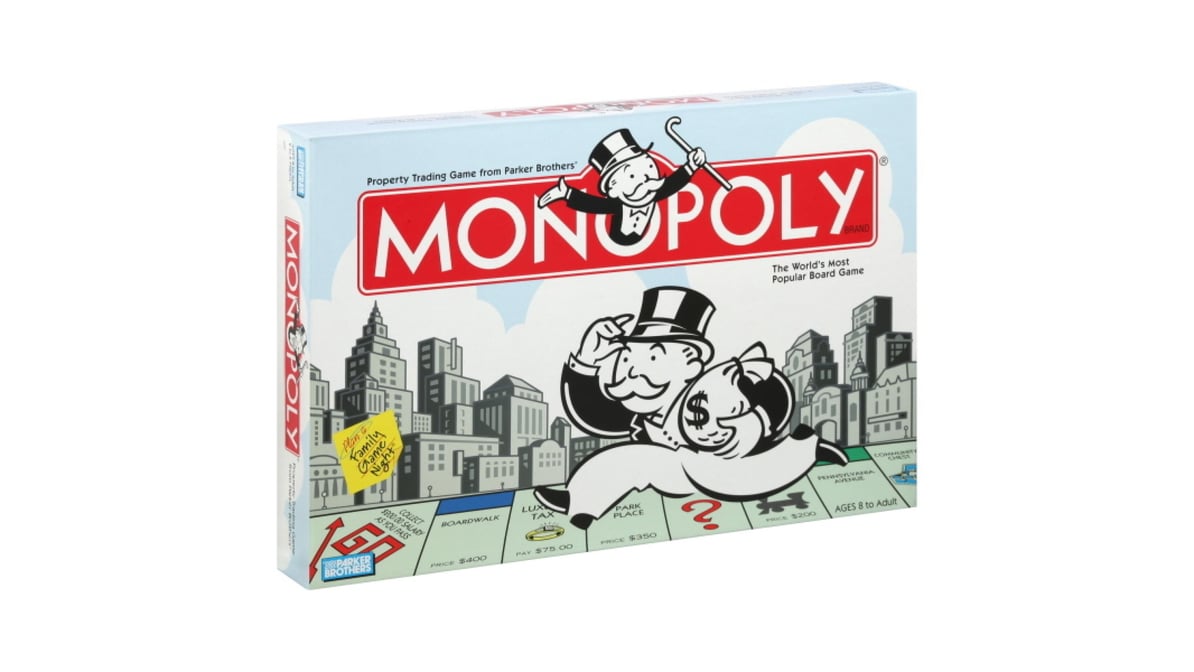 Parker Brothers Monopoly Board Game | Delivery Near Me - Doordash