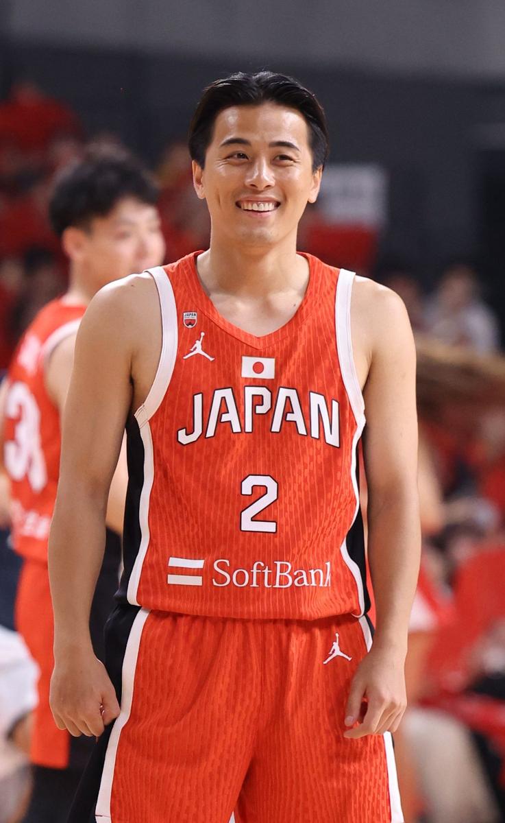パリ五輪・バスケ男子］富樫勇樹（新潟新発田市出身）2大会連続の日本