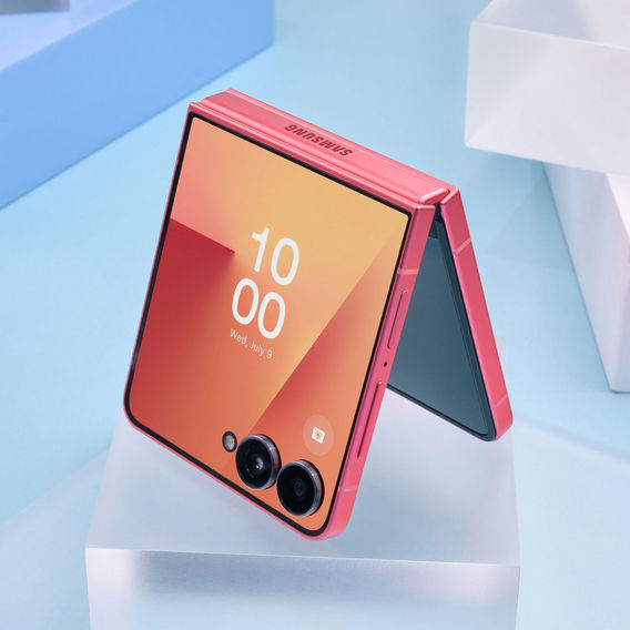 Samsung Galaxy Z Flip7 5G (Coral Red) - 256GB | Chrisco Australia