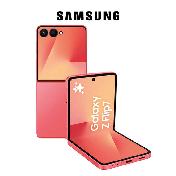 Samsung Galaxy Z Flip7 5G - Coral Red 256GB | Chrisco New Zealand