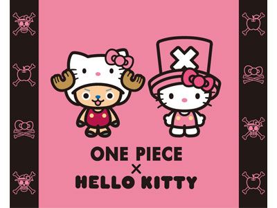 ワンピースとハローキティのコラボが実現！ チョッパーがキティの世界