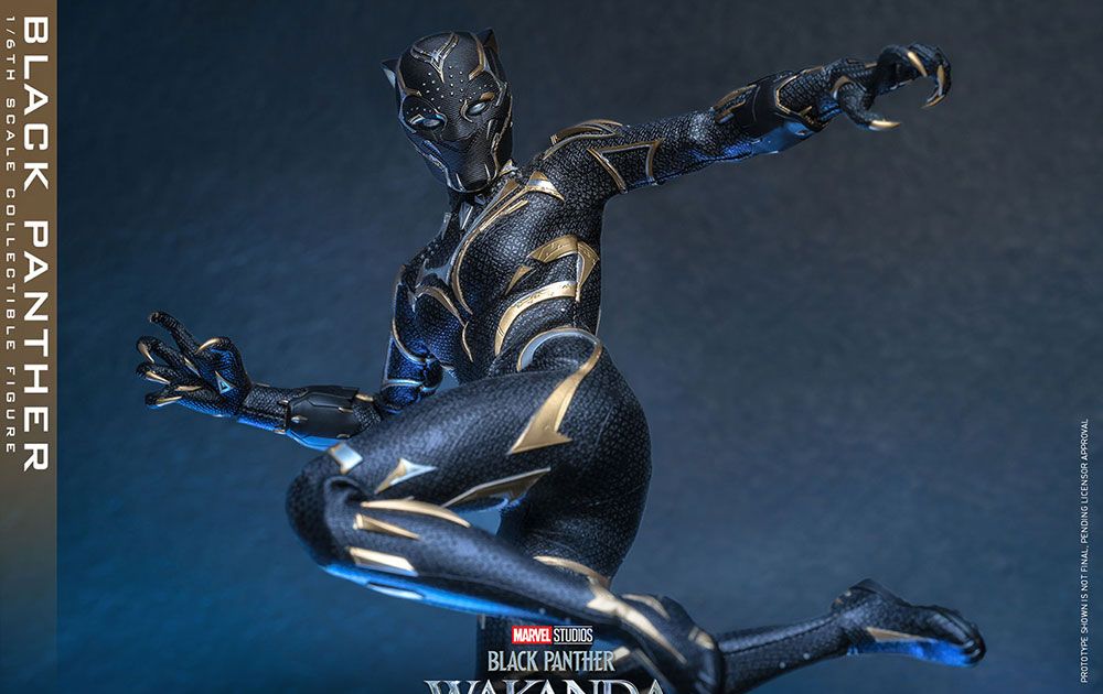 新ブラックパンサー、ホットトイズで立体化！新規造形ヘッド2種付属