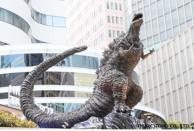 日比谷の新ゴジラ像がソフビフィギュアに！｜シネマトゥデイ