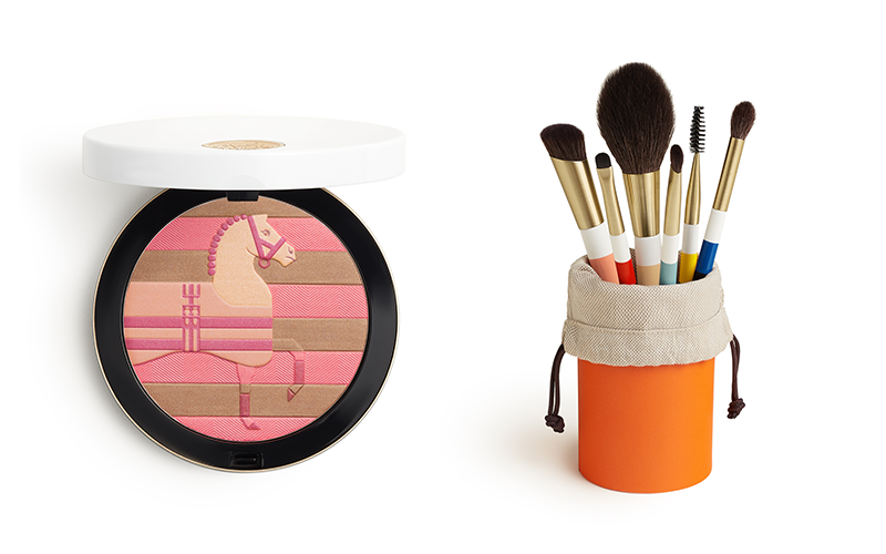 エルメス】トラベルサイズのブラシセットとフェイスパウダーが新登場
