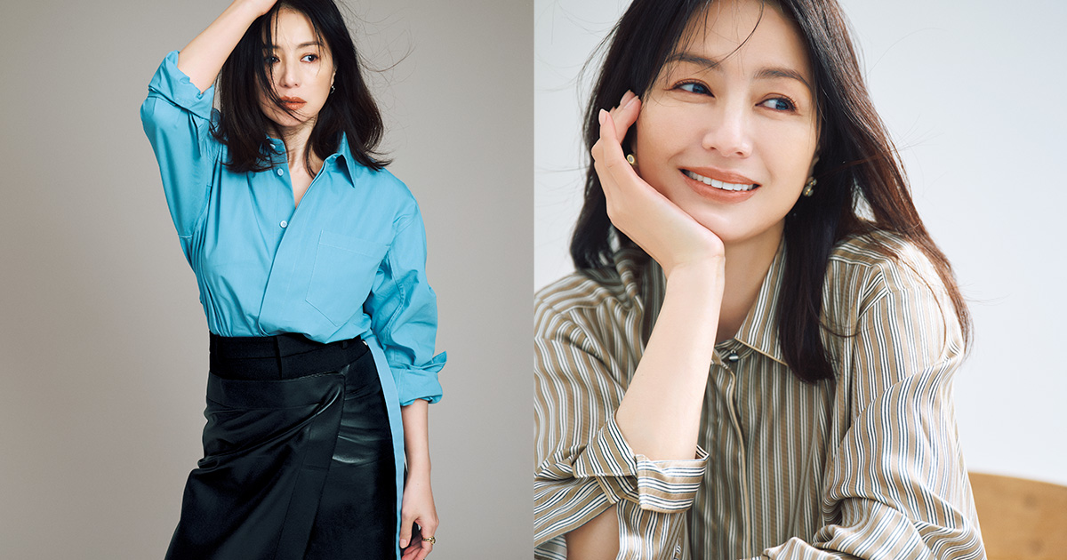 井川遥さん】大人の“艶っぽさ”漂う最新ショット＜撮り下ろし画像集