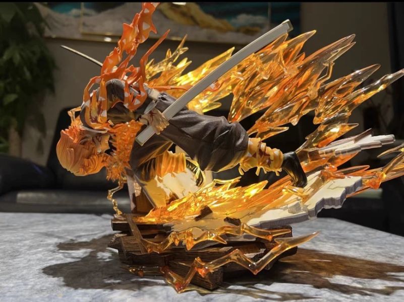 海外代購】【43CM】HB工作室鬼滅之刃善逸火雷神