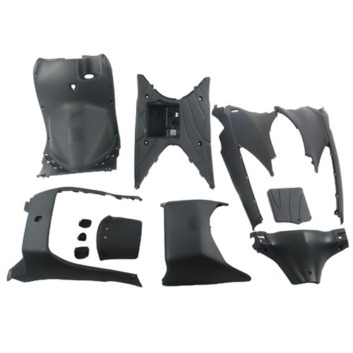 インナーカウル8点セット アドレスV125/G ブラック 艶なし - バイク