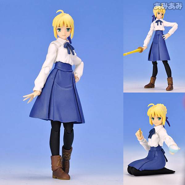 中古】(本体A/箱B)figma Fate/stay night セイバー 私服Ver