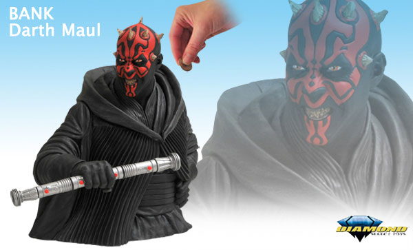 スター・ウォーズ ダース・モール バンク（貯金箱） 単品[ダイアモンド