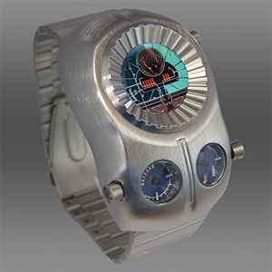 松本零士 ロマンティックコレクション 零士メーター ウォッチ シルバー