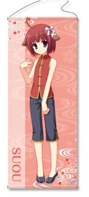 天神乱漫 Happy Go Lucky！！ 等身大タペストリーB（蘇芳）（再販