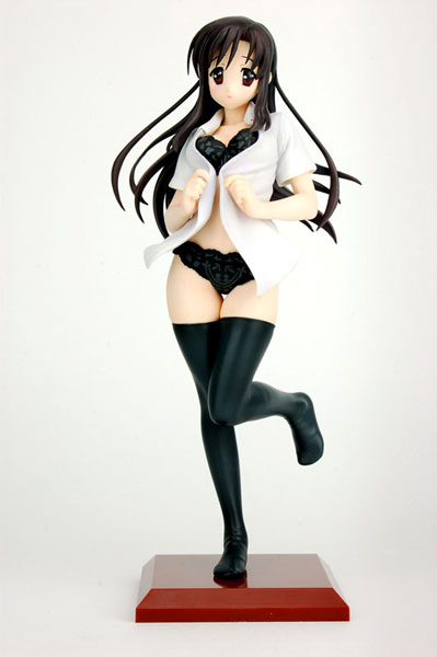 スクールデイズHQ 桂言葉 YシャツVer. 黒下着 完成品フィギュア