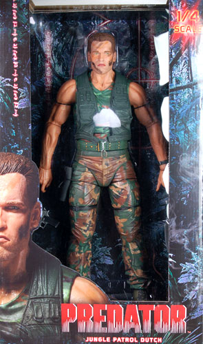 プレデター 1/4スケールアクションフィギュア アラン・ダッチ・シェイ