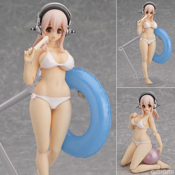 figma すーぱーそに子 水着Ver. （BD/DVD そにアニ 第1巻 初回限定版同梱）