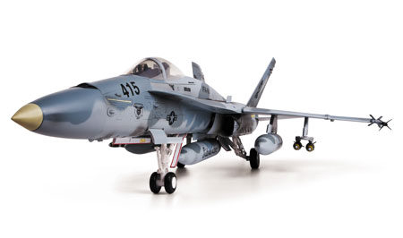 1/18スケール F/A-18C ホーネット(完全塗装済み完成品)（再販