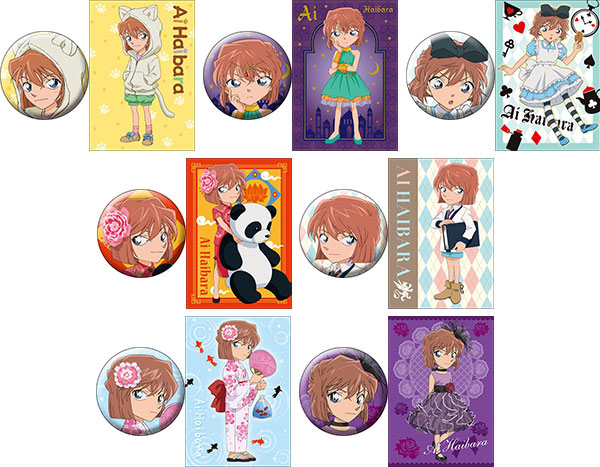 名探偵コナン キャラバッジコレクション～灰原がいっぱい～ 8個入りBOX