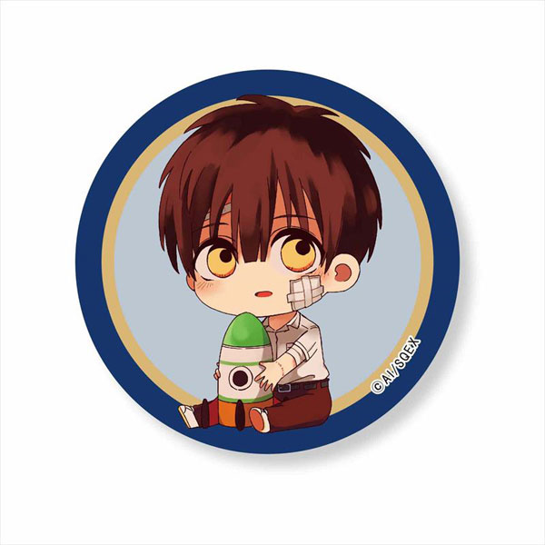 ぎゅぎゅっと缶バッチ 地縛少年花子くん 柚木普[ベルハウス]《在庫切れ》