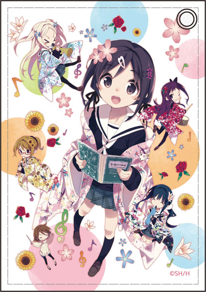 ハナヤマタ (原作)合皮パスケース B[コンテンツシード]《在庫切れ》