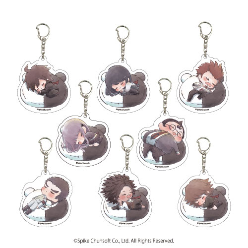 アクリルキーホルダー「ダンガンロンパ1・2 Reload」11/モノクマ すや