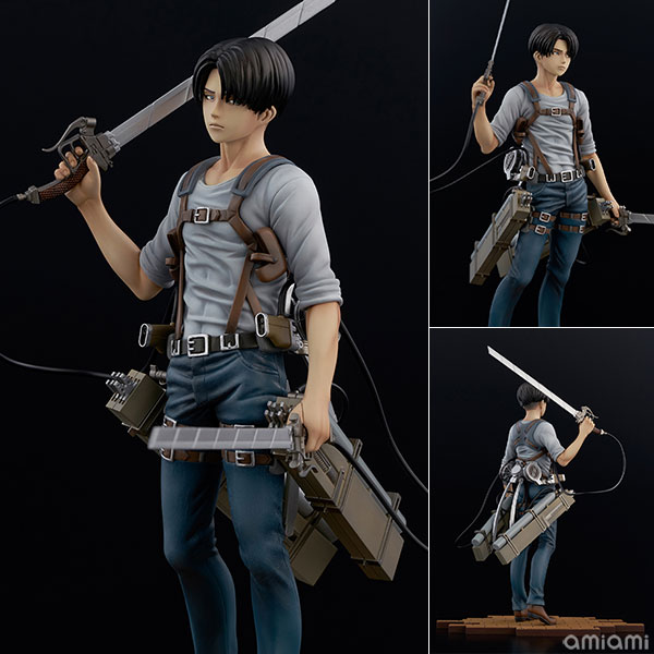 BRAVE-ACT 進撃の巨人 リヴァイ -ver.2B- 1/8 完成品フィギュア[千値練