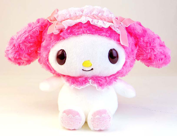 サンリオキャラクターズ レースロリータ マイメロディ M ぬいぐるみ