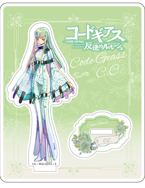 コードギアス』よりアクリルスタンドが登場！ルルーシュとスザクは制服