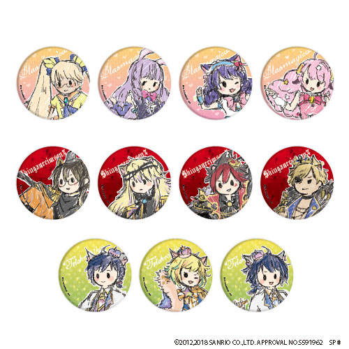 缶バッジ「SHOW BY ROCK！！」02/グラフアート 6BOX (66個) 缶バッジ