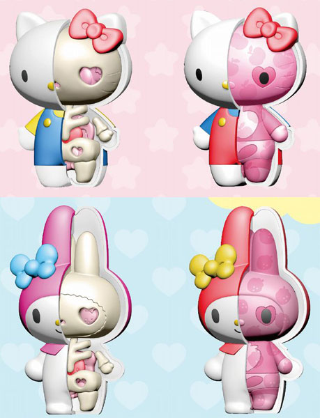 KAITAI FANTASY ハローキティ マイメロディ 4個入りBOX[メガハウス