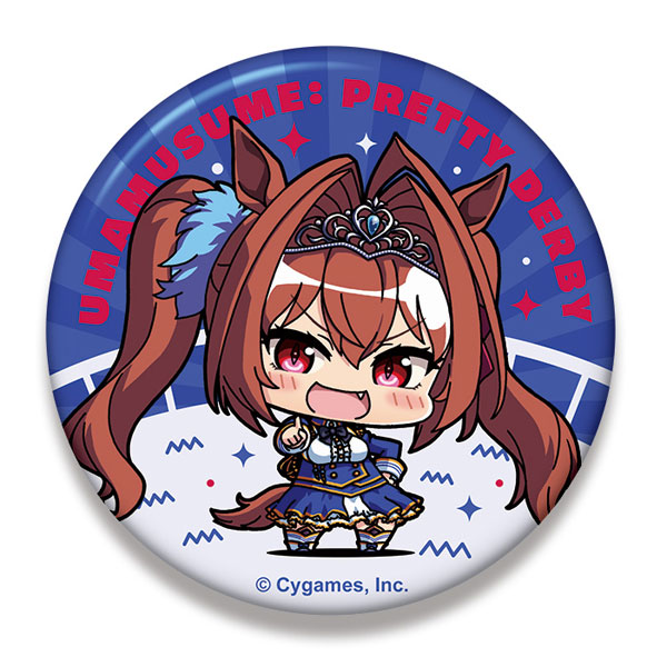 ウマ娘 インスタントフォト風缶バッジ トウカイテイオー ダイワ