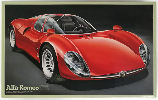 1/16 アルファロメオティーポ33 プラモデル