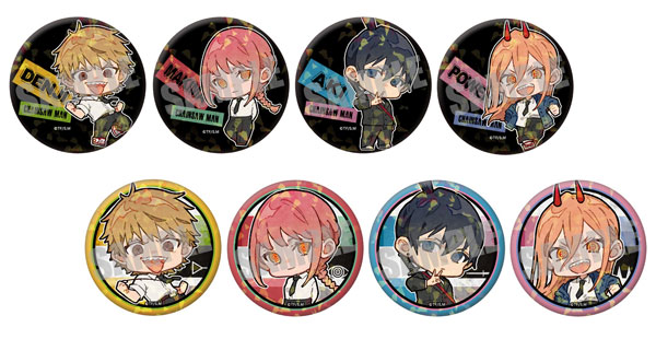 チェンソーマン トレーディングホログラム缶バッジ Normal ver. 8個