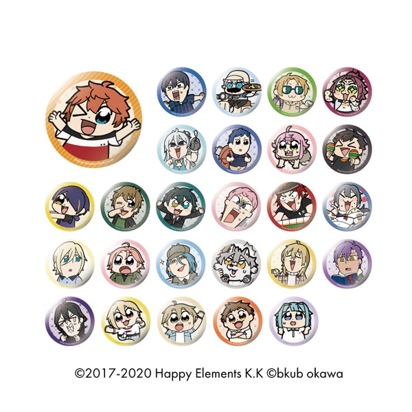 限定販売】あんさんぶくぶスターズ！！ トレーディング缶バッジ Vol.1