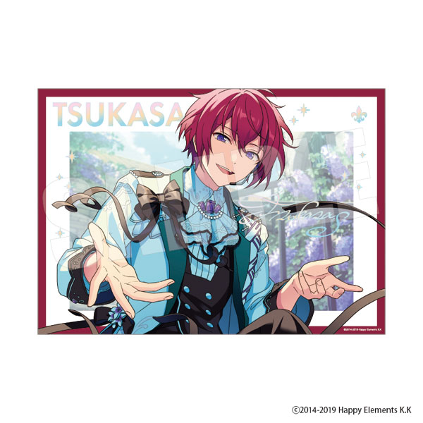 朱桜司 缶バッジ スクエア アルバム缶 あんスタ】アルバム スクエア缶