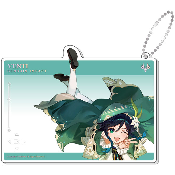 原神 二周年記念シリーズ アクリルフォトキャラグラファーカード