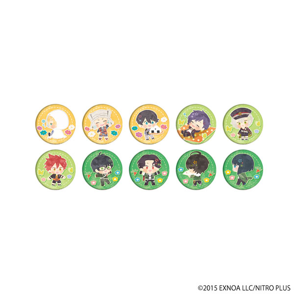 布缶バッジ「わんぱく！刀剣乱舞」02/絵本ver. 10個入りBOX[A3]《発売