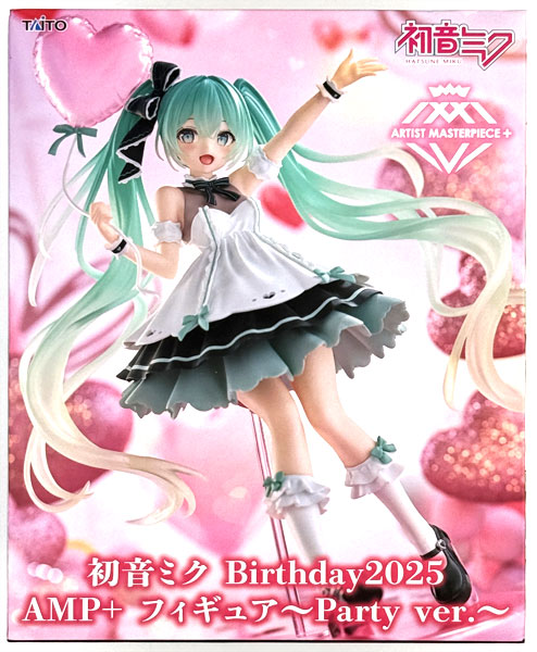 中古】(本体A/箱B)初音ミク Birthday2025 AMP+ フィギュア～Party ver