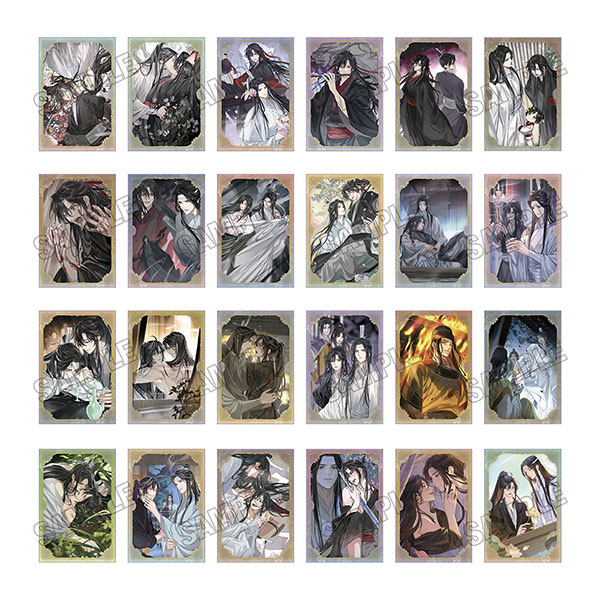 大河幻想ラジオドラマ「魔道祖師」 扉絵箔押しイラストカード