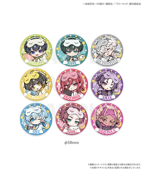 ブルーロック トレーディング缶バッチ 20個入りBOX[SIXBYSIX]《02月