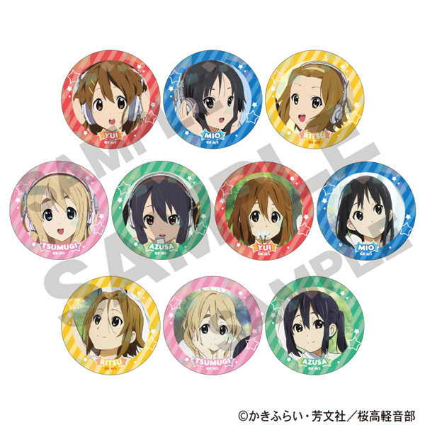 けいおん！ トレーディングホログラム缶バッジ 10個入りBOX[クラックス