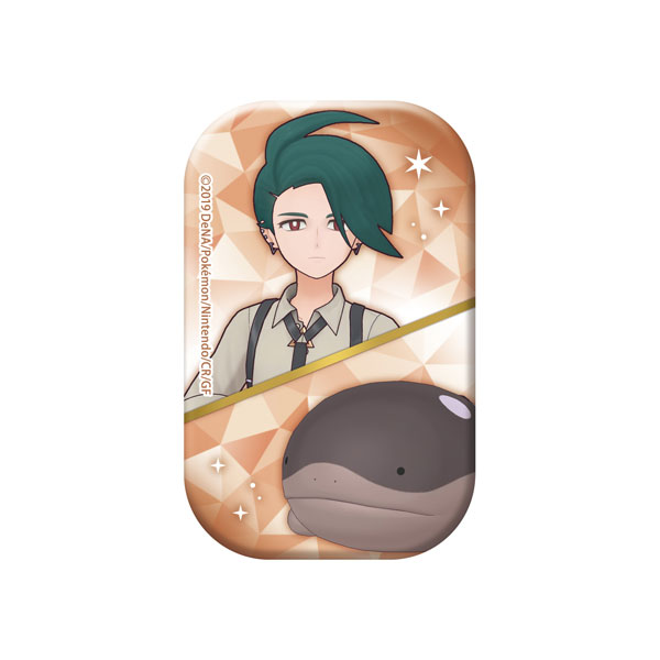 ポケモンマスターズ EX』 スクエア缶バッジ チリ＆ドオー[ムービック