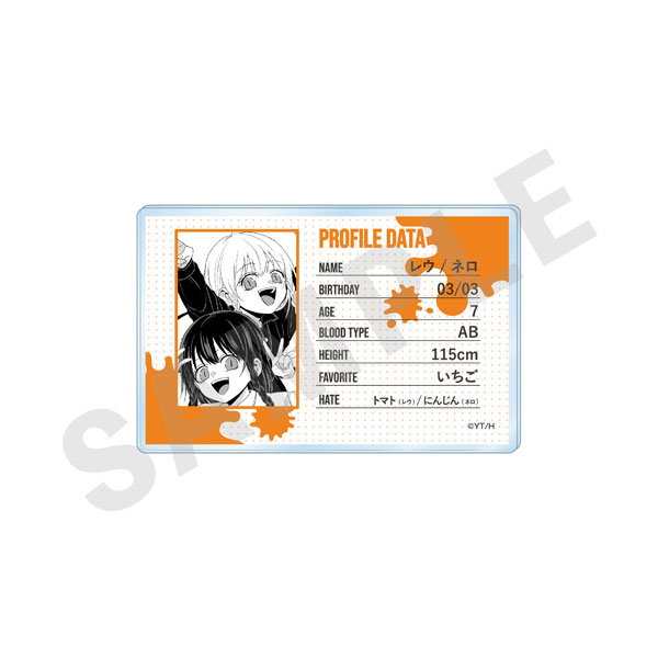 拷問バイトくんの日常」 プロフィールアクリルカード(レウ＆ネロ)[coly