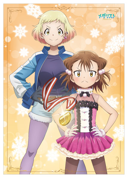 メダリスト ミニクリアポスター 三家田涼佳＆那智鞠緒[ムービック