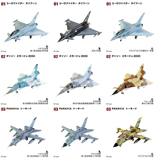 F-toys アーカイブス 1/144 ワークショップ Vol.17 ユーロジェット