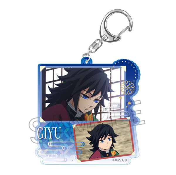 鬼滅の刃 コラージュアクリルキーホルダー 冨岡義勇[ツインクル]《在庫